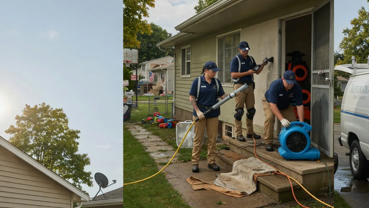 Crawl Space Water Removal in Commiskey, IN near me