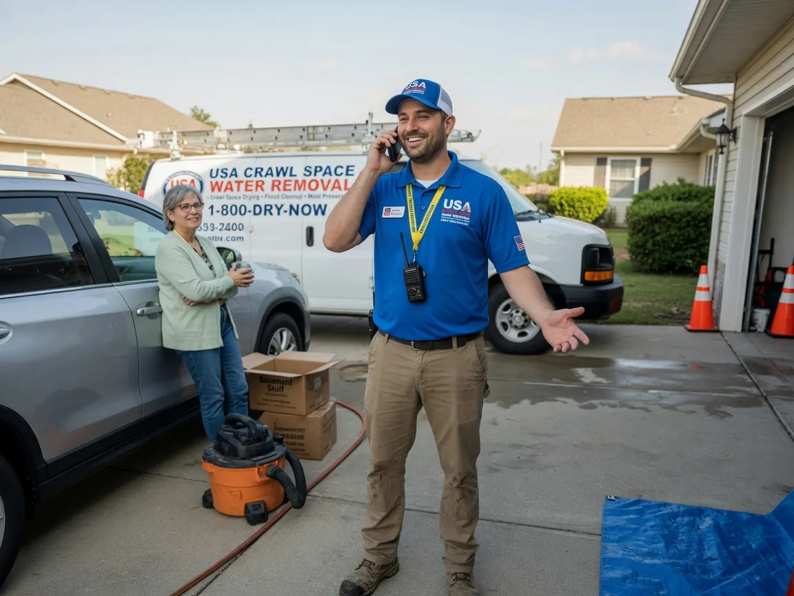 Crawl Space Water Removal Commiskey, IN FAQs